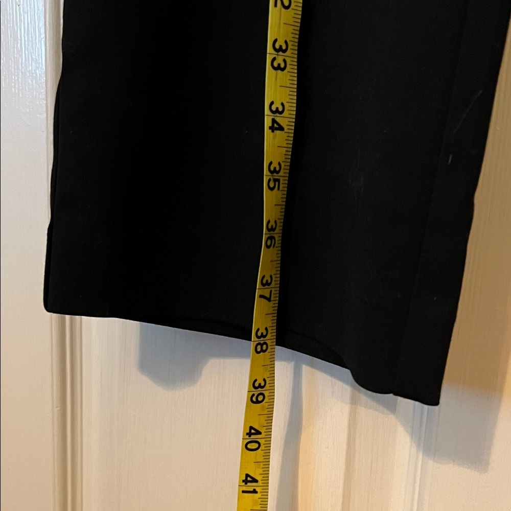 LOFT Women's Marisa Black Trousers size 6P - Picture 5 of 8